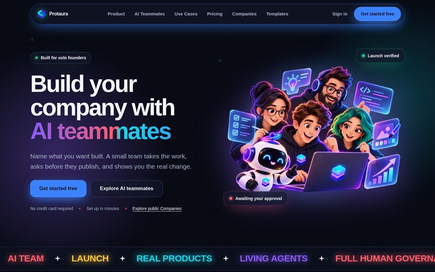 Protaura home page